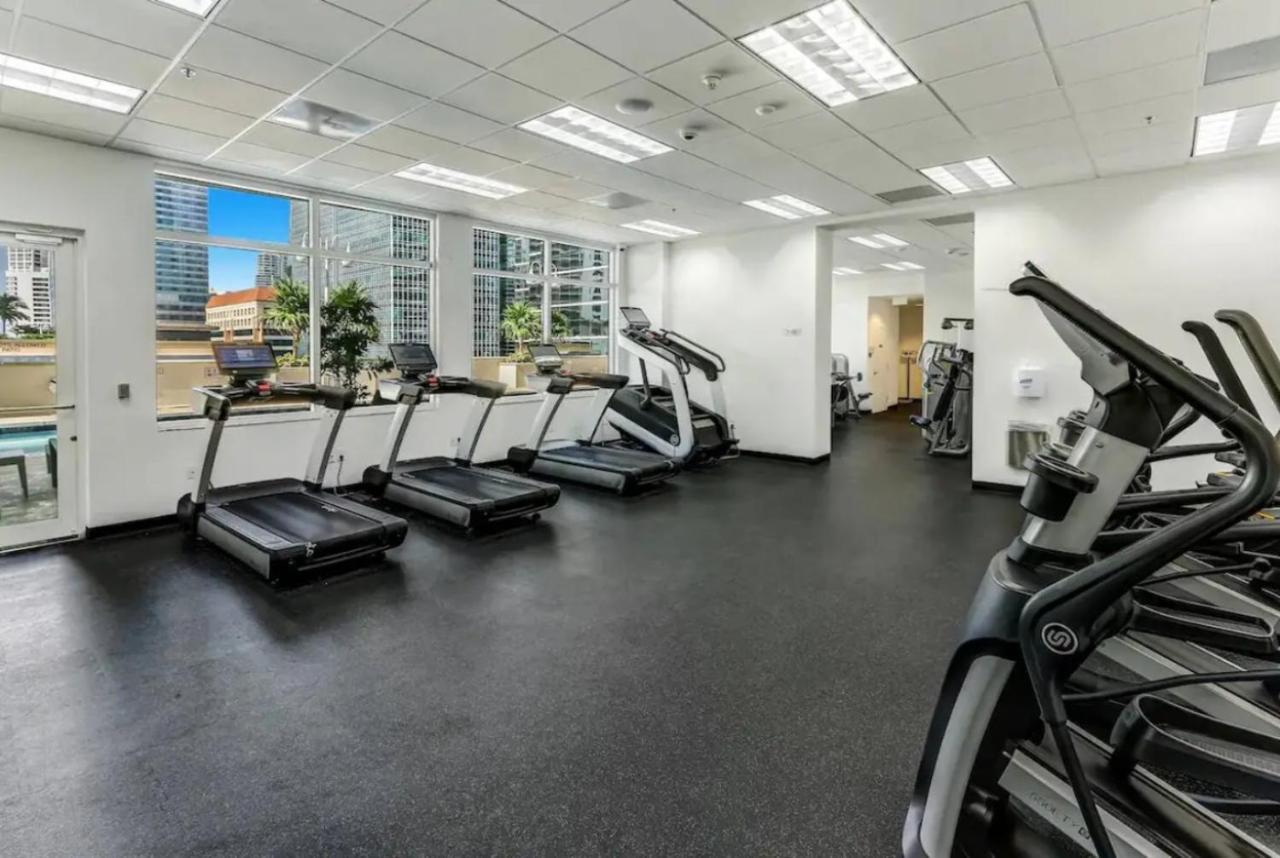 Modern 1 Bed In The Heart Of Brickell With Free Parking Leilighet Miami Eksteriør bilde