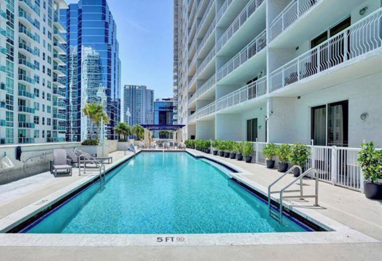 Modern 1 Bed In The Heart Of Brickell With Free Parking Leilighet Miami Eksteriør bilde
