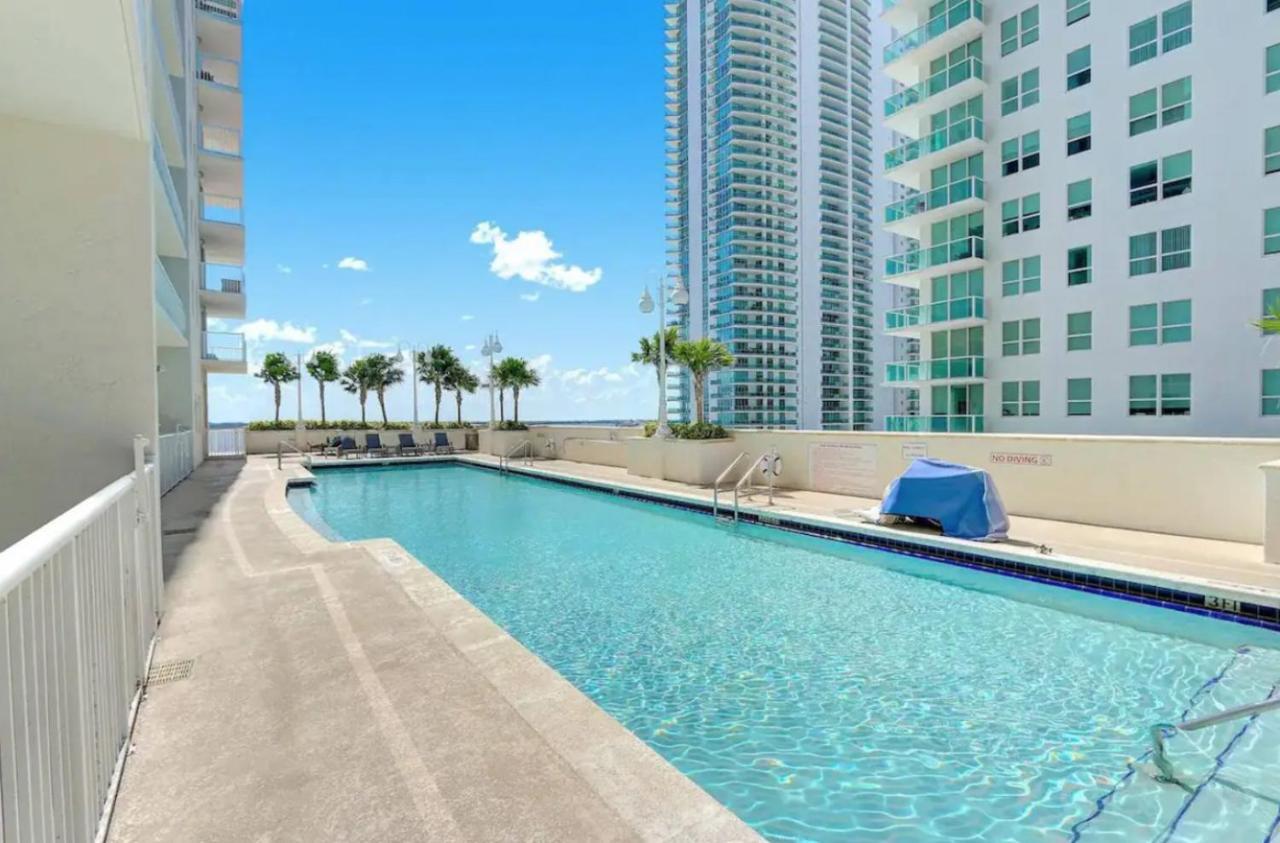 Modern 1 Bed In The Heart Of Brickell With Free Parking Leilighet Miami Eksteriør bilde